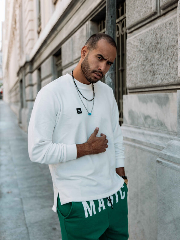 MagicBee Classic Sweatshirt - White