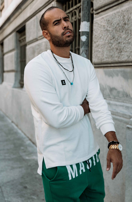 MagicBee Classic Sweatshirt - White