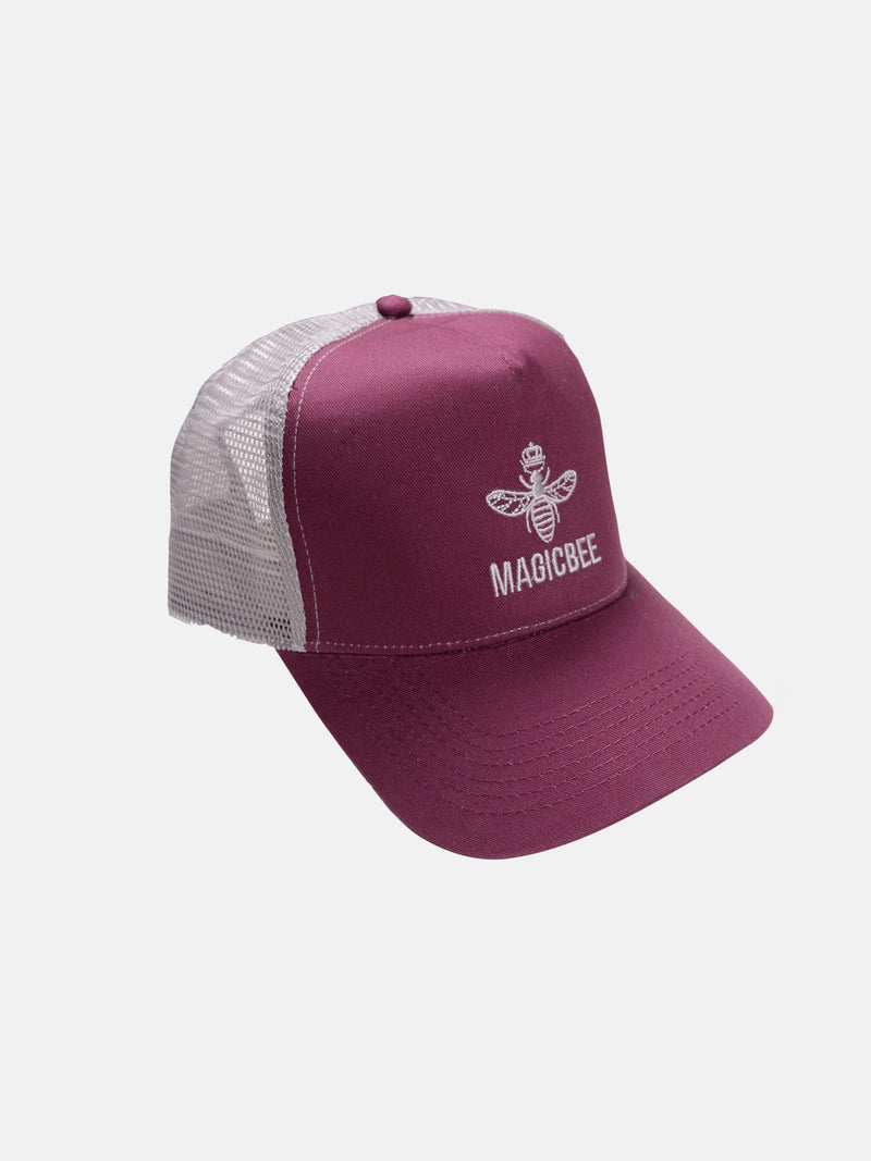 MagicBee Καπελο Embroidered Logo - Burgundy - magicbee-clothing