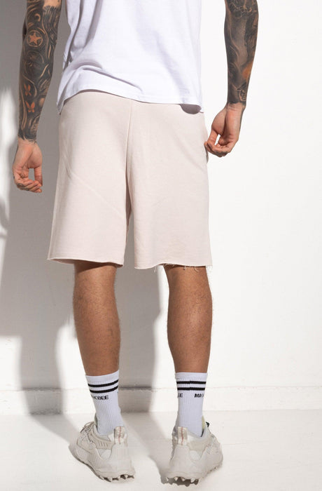 MagicBee Gold Embroidered Shorts - Powder Pink - magicbee-clothing