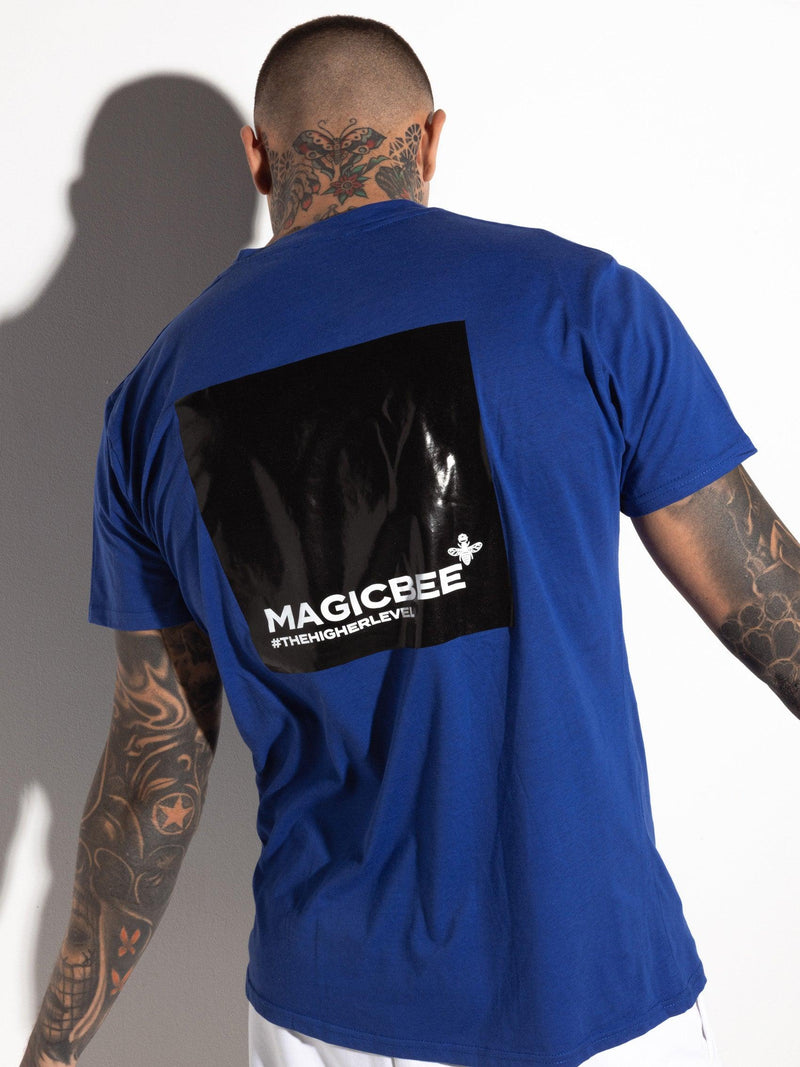 MagicBee Back Glossy Logo Tee - Royal Blue