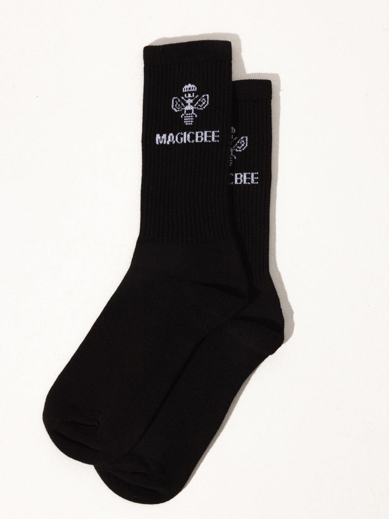 MagicBee Logo Socks - Black - magicbee-clothing